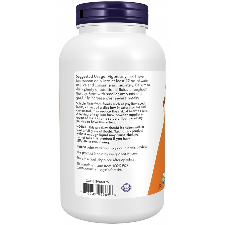 Psyllium Husk Powder, Organic