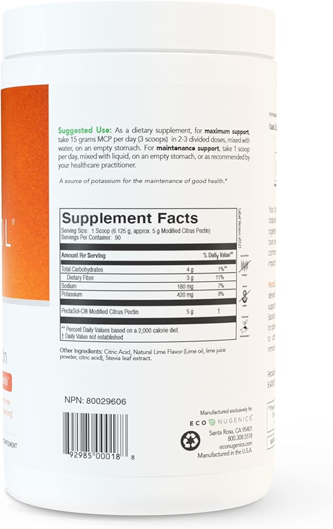 Pectasol Modified Citrus Pectin Lime Infusion Powder