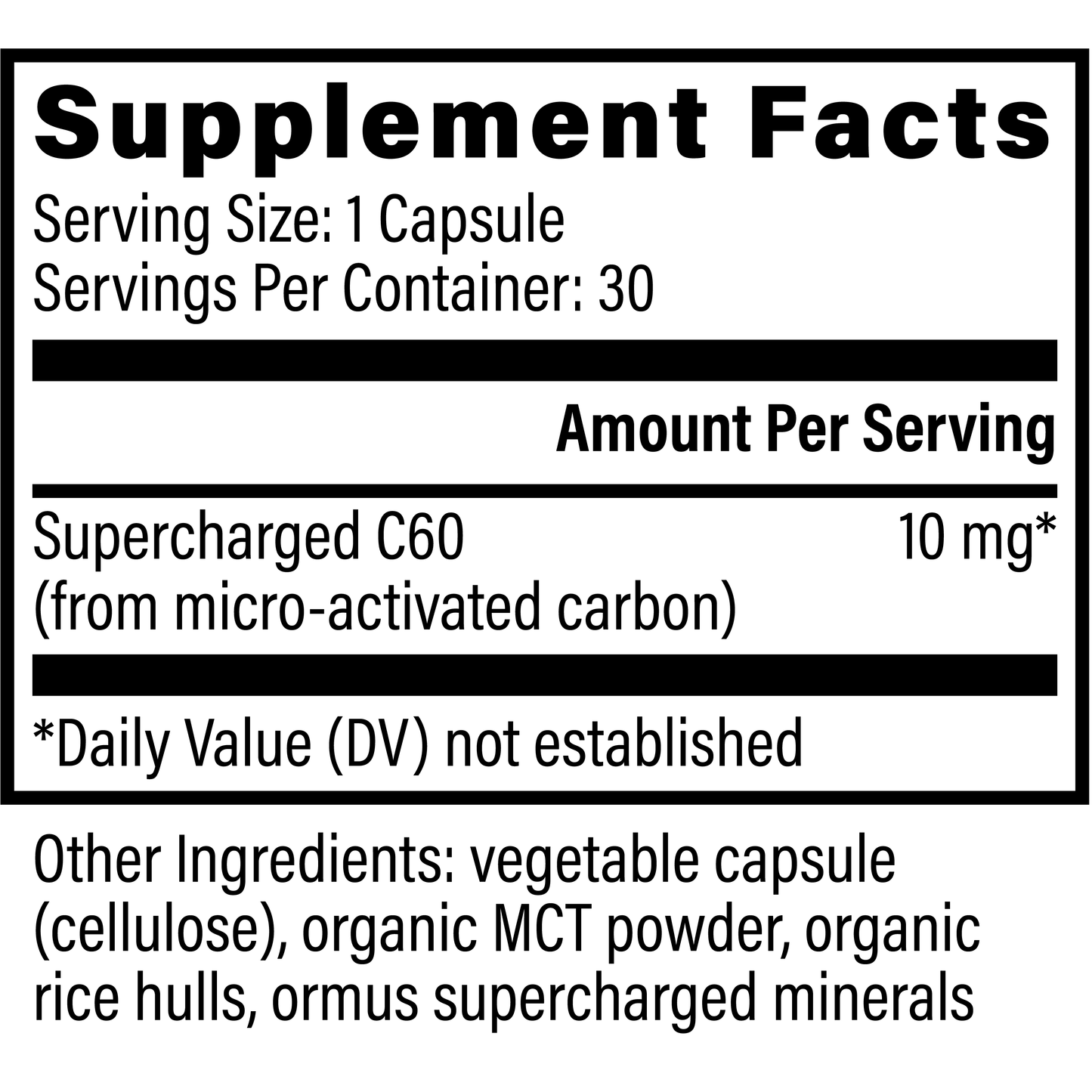 Supercharged C60®