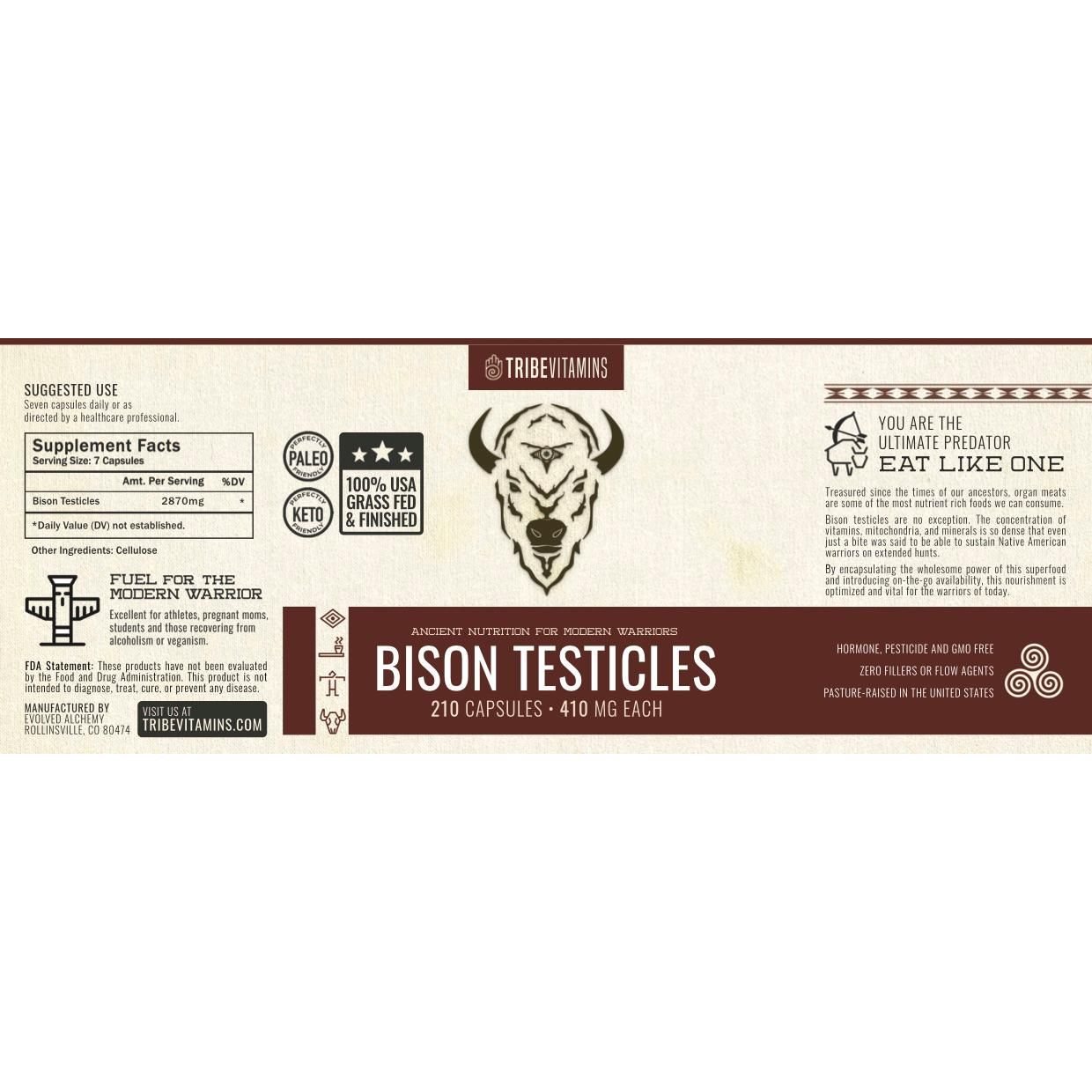 100% GrassFed Bison Testicles (Restock Alert)