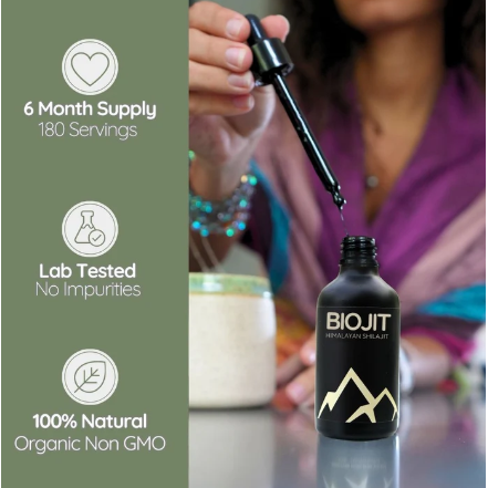 Pure Himalayan Shilajit Drops