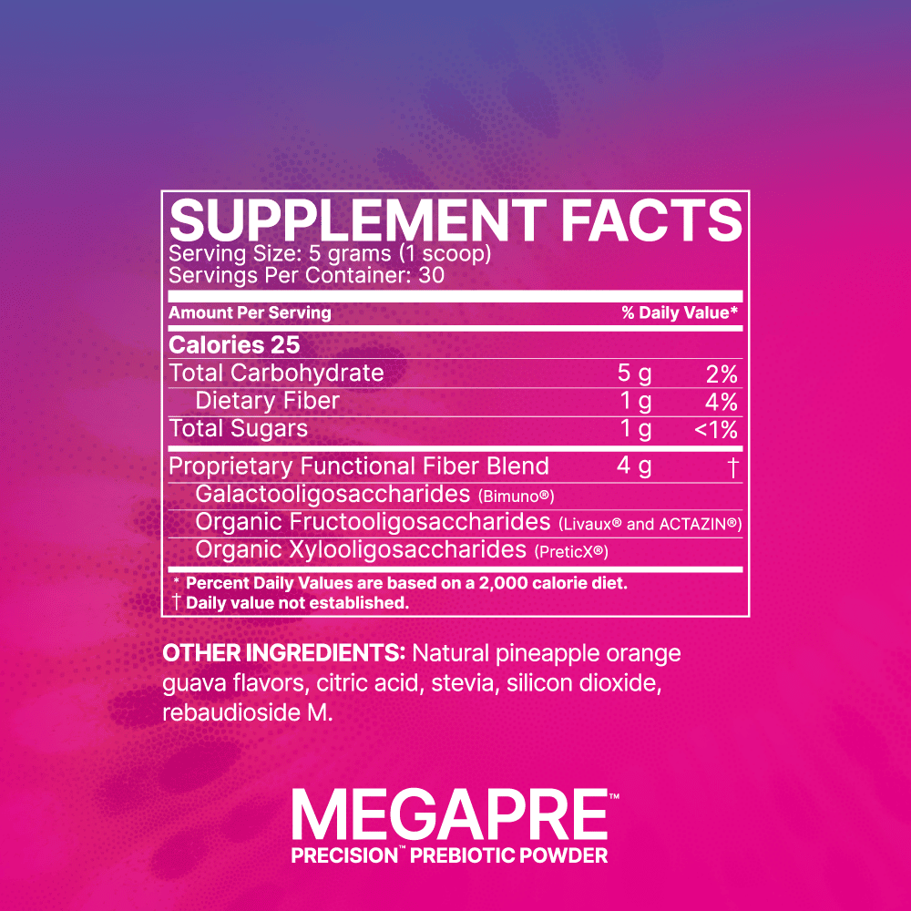 MegaPre™ - Pineapple Orange Guava Powder