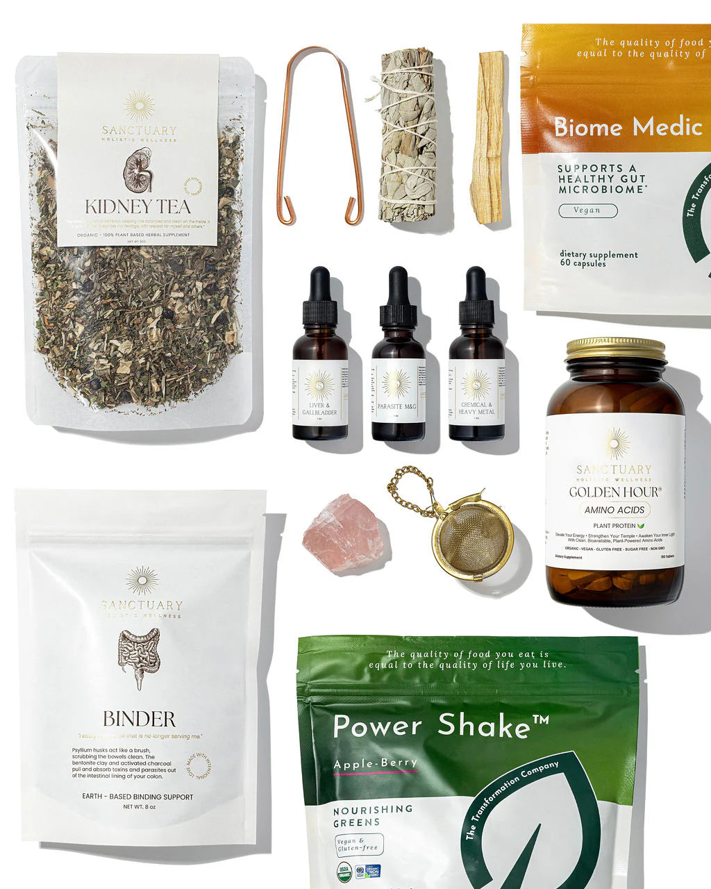 Sanctuary Holistic Wellness At Home Detox Kit