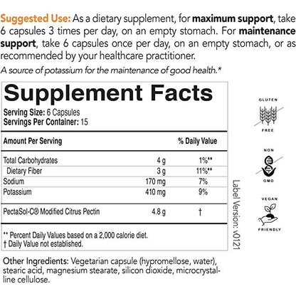 PectaSol Modified Citrus Pectin Capsules