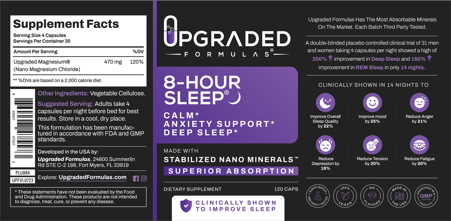 Upgraded 8-Hour Sleep