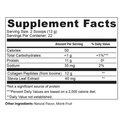 Collagen Hydrolysate Chocolate 10 OZ