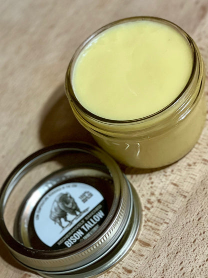 100% Grass-Fed Bison Tallow - Culinary Edition (8 oz)