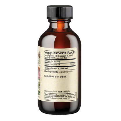 Licorice Botanical Syrup (Solid Extract) 4oz