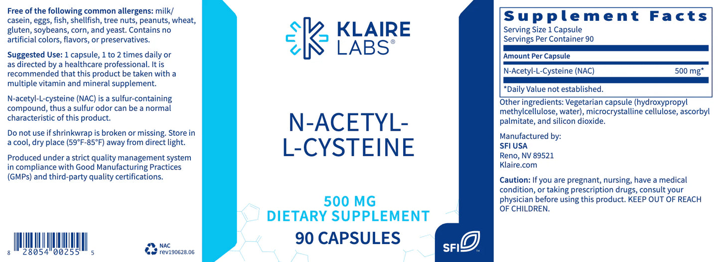 N-Acetyl-L-Cysteine NAC