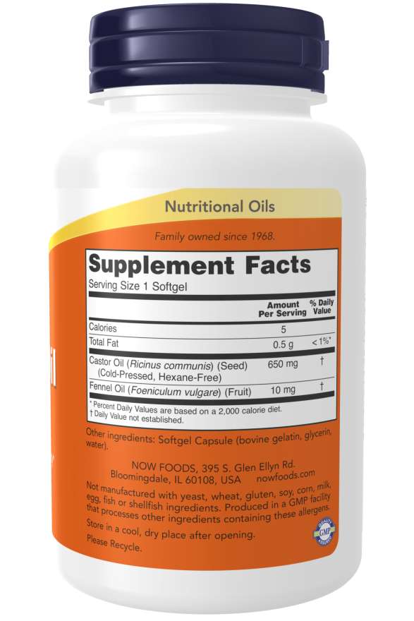 Castor Oil Softgels