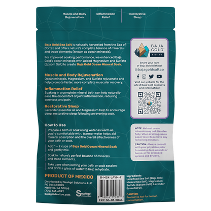 Baja Gold Ocean Mineral Soak