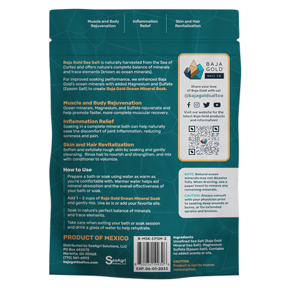 Baja Gold Ocean Mineral Soak