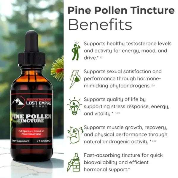 Pine Pollen Tincture (4 fl oz)