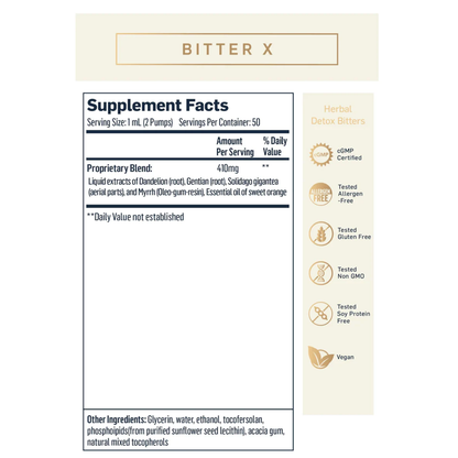 QuickSilver Scientific BitterX - Digestive Bitters