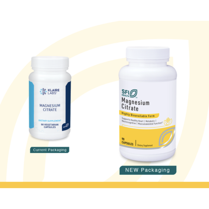 Magnesium Citrate - 90 Capsules