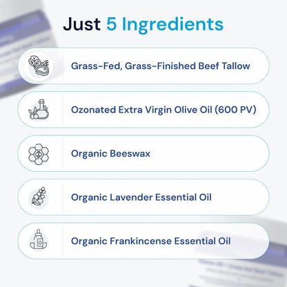 Beef Tallow + Ozone Oil Balm