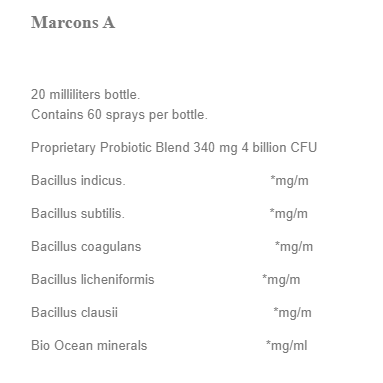 Marcons A Nasal Spray