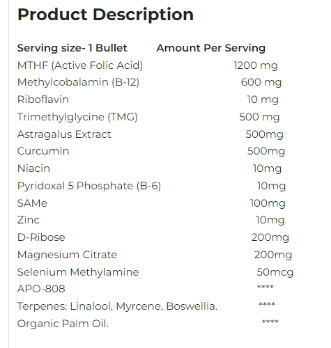 MethylMax Bullet+