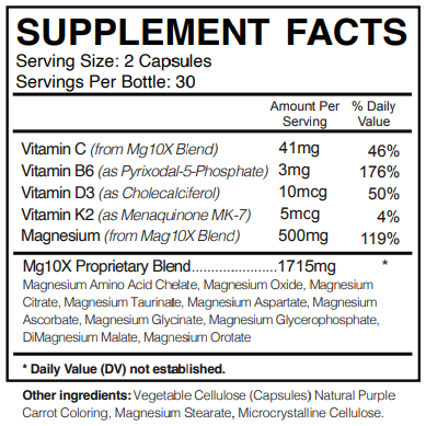 Mg10X™ Multi-System Magnesium