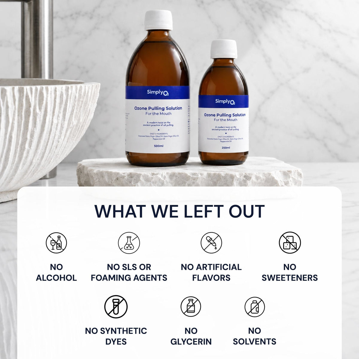 Ozone Oil Pulling Solution